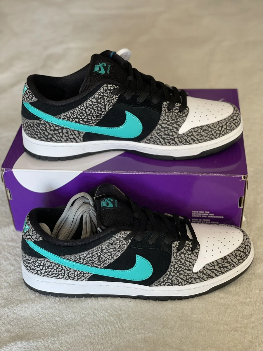 Nike SB Atmos Elephant Print Dunk Low Size 12 BRAND NEW BQ6817 009