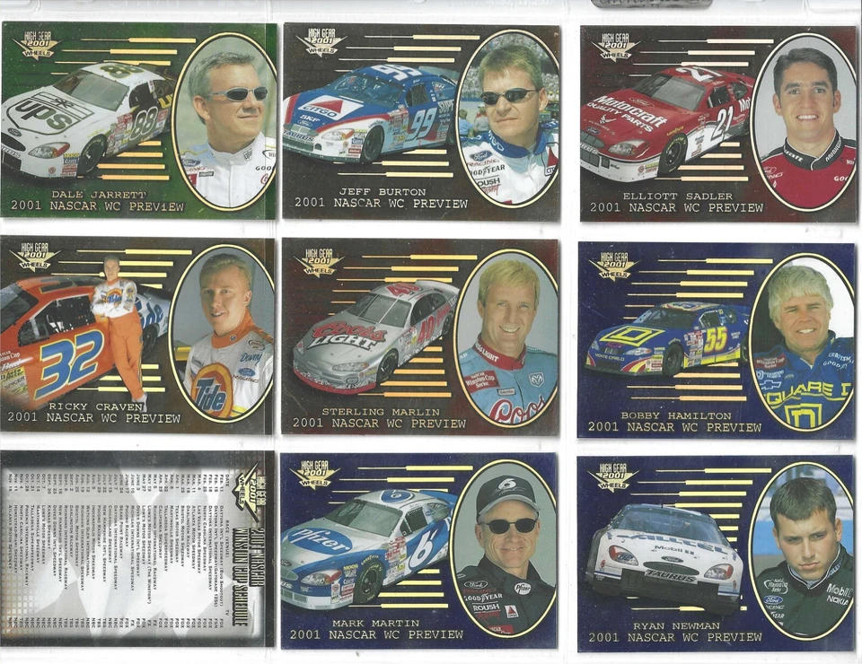 2001 High Gear 1ST GEAR--#21 John Andretti--ONE CARD ONLY! - Image 2 of 4