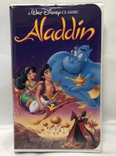 Aladdin VHS Movie 1993 Black Diamond Collectors Item 1662