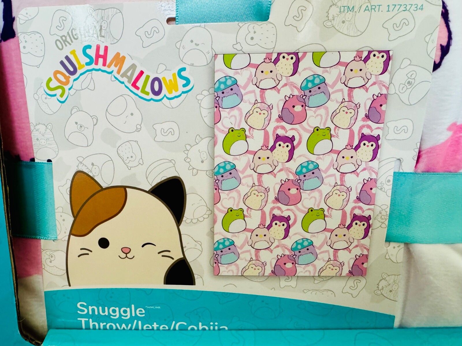 Squishmallow&rsquo;s kids throw blankets, 50 inch x 70 inch, super soft and cozy.