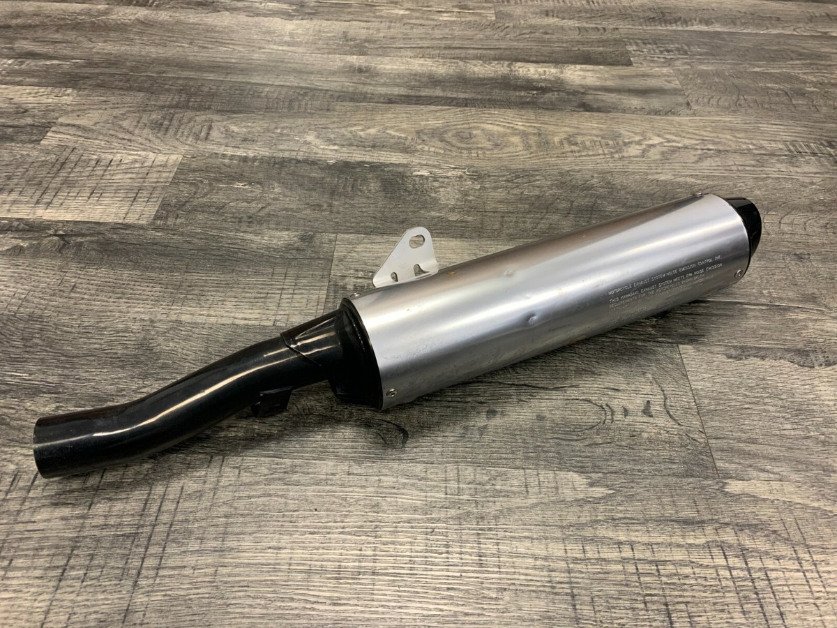 Kawasaki 1990-1993 ZX600 ZX6D Ninja OEM Left Muffler Exhaust Kawasaki 1990-1993 ZX600 ZX6D Ninja OEM Left Muffler Exhaust
