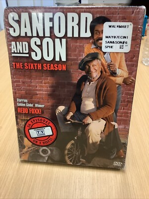 Sanford and Son The Sixth Season DVD 3-Disc Set 2005 New Sealed Redd Foxx