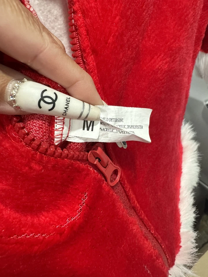 Traje de Papá Noel para bebé niño pequeño disfraz de Navidad talla M se adapta a 2-4 años Foto 3 de 3