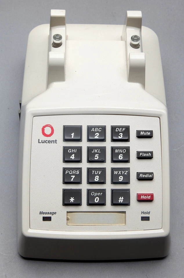 Lucent 2500 YMGM White Corded Analog Phone New- Open Box - Image 2 of 4