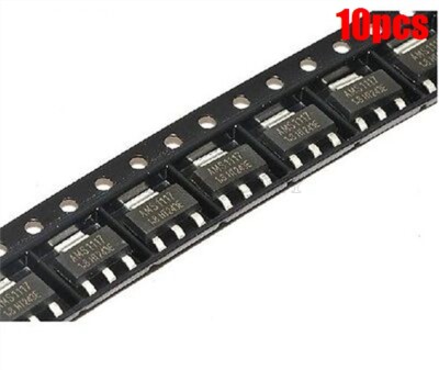10Pcs Voltage Regulator SOT-223 AMS1117-1.8V Ams 1117 1.8V 1A Ldo Ic New cp
