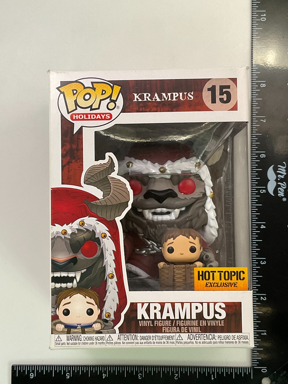 Funko Pop! Holidays Krampus #15 Hot Topic Exclusive Vinyl Figure See Pics -Cn C1