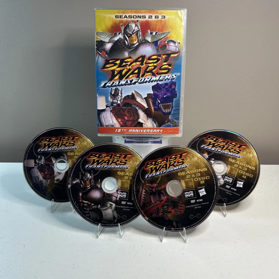 Transformers: Beast Wars - Seasons 2  3 (DVD, 2011, 4-Disc Set) - Image 2 of 4