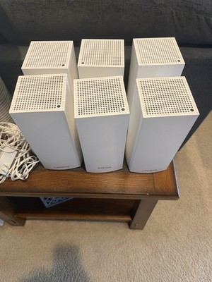 Linksys Velop MX4200 Tri-Band Mesh Wi-Fi 6 System  set of 6