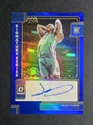 2022-23 Panini Donruss Optic Jalen Duren Rookie Series Auto Blue /25 RC