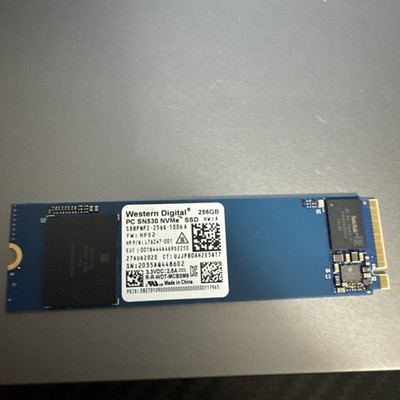 Western Digital WD 2280mm SN530 256GB M.2 NVMe Gen 3.0 x 4 SSD HPS2