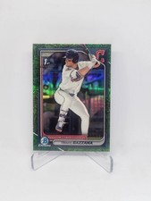 2024 Bowman Draft Chrome Travis Bazzana Green Grass Refractor /99