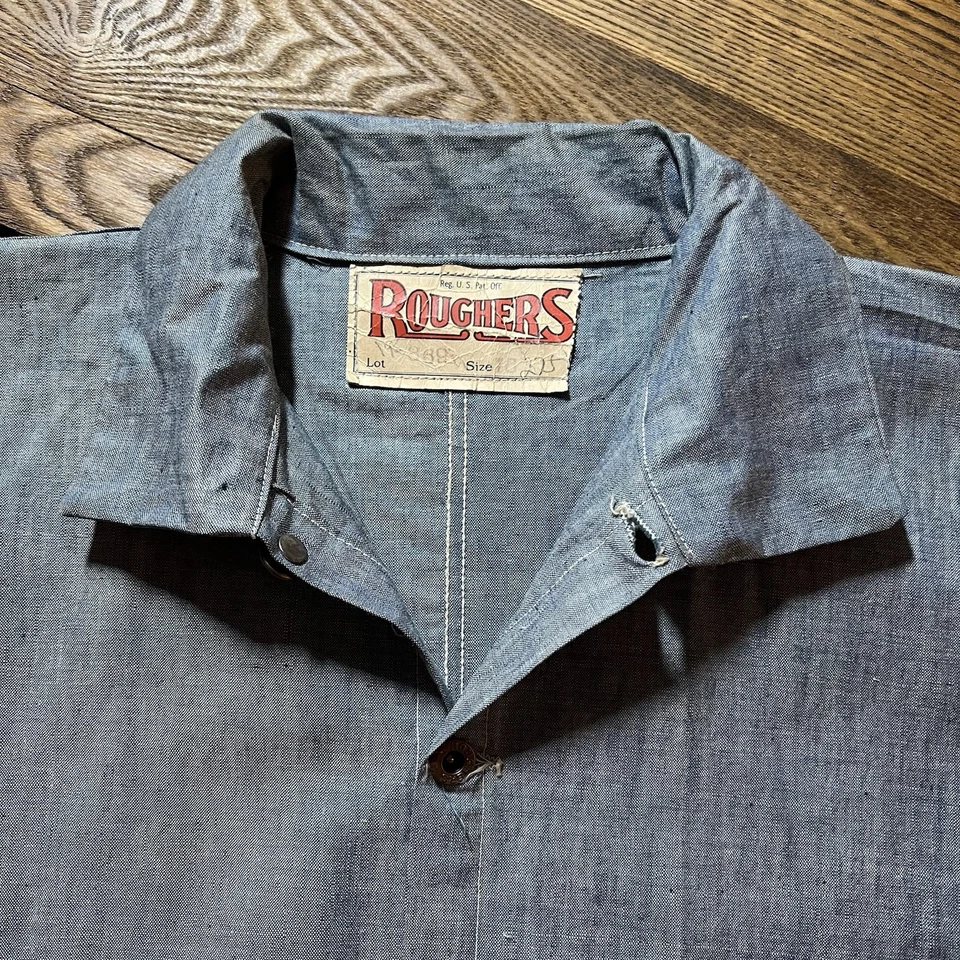 Mono De Colección Años 20 30 Ligero Denim Cambray Roughers Juvenil XL/Mujer XS-S  Foto 2 de 4