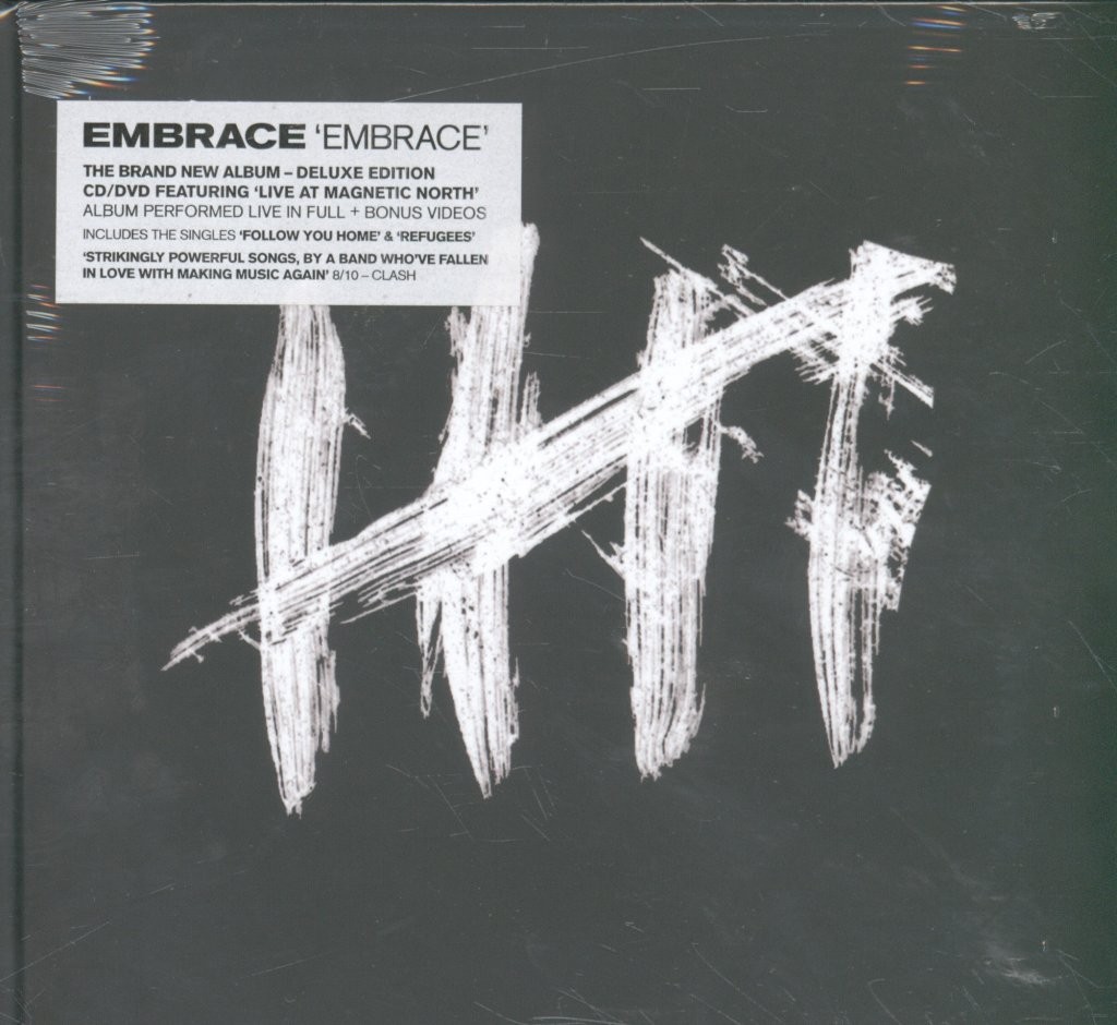 Embrace Self-Titled CD/DVD Europe Cooking Vinyl 2014 limited edition deluxe