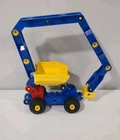 Vintage Lego Duplo 2930 Mobile Crane Dump Truck Incomplete Replacement Parts