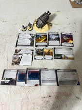 STAR WARS LEGION Crashed Escape Pod C-3PO R2-D2 Painted with Cards
