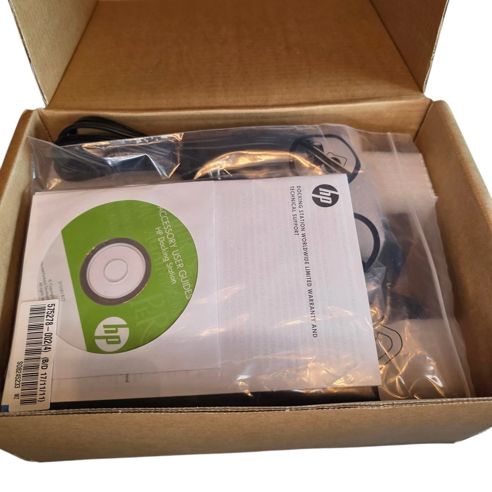 HP 90W Docking Station VB041AA#ABA New Open Box USB VGA DVI Ethernet Hub - Image 3 of 4