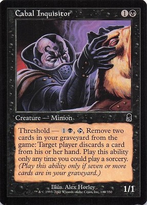 Cabal Inquisitor #119 Odyssey|NM|EN|MTG