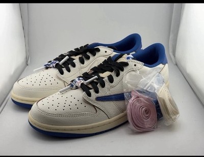 Size 10 - Fragment Design x Travis Scott x Air Jordan 1 Retro OG SP Low Sail...