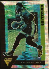 2020-21 Panini Flux Pulsar Silver Prizm #236 Xavier Tillman