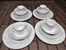 Somerset China by NL Excel Complete Set For 4 Twenty Pieces New No Box