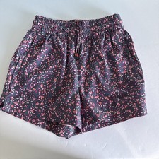 ATHLETA GIRL All Day Play Splatter Printed Shorts Size M 8-10 EUC