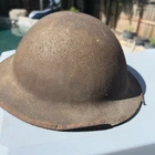 Vintage WW1 US Army M1917 Doughboy Brodie Helmet British Military Helmet