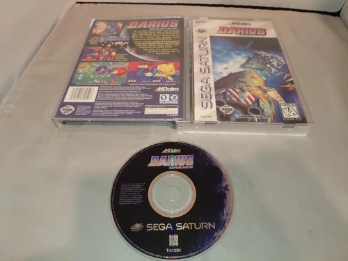 Tested! Darius Gaiden (Sega Saturn, 1996) In Box W/ Manual.