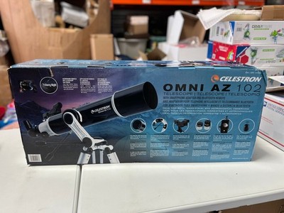 NEW Celestron Omni AZ 102 102mm/f6.5 Telescope w/ Smartphone Adapter - TGL-C0100