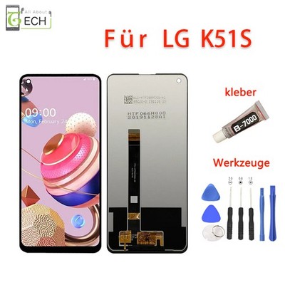 Für LG K51S K510 LMK510EMW LCD Display Touchscreen mit Werkzeuge