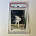 1989 UPPER DECK NOLAN RYAN # 145 PSA NM-MT 8, HOF HOUSTON ASTROS TEXAS RANGERS