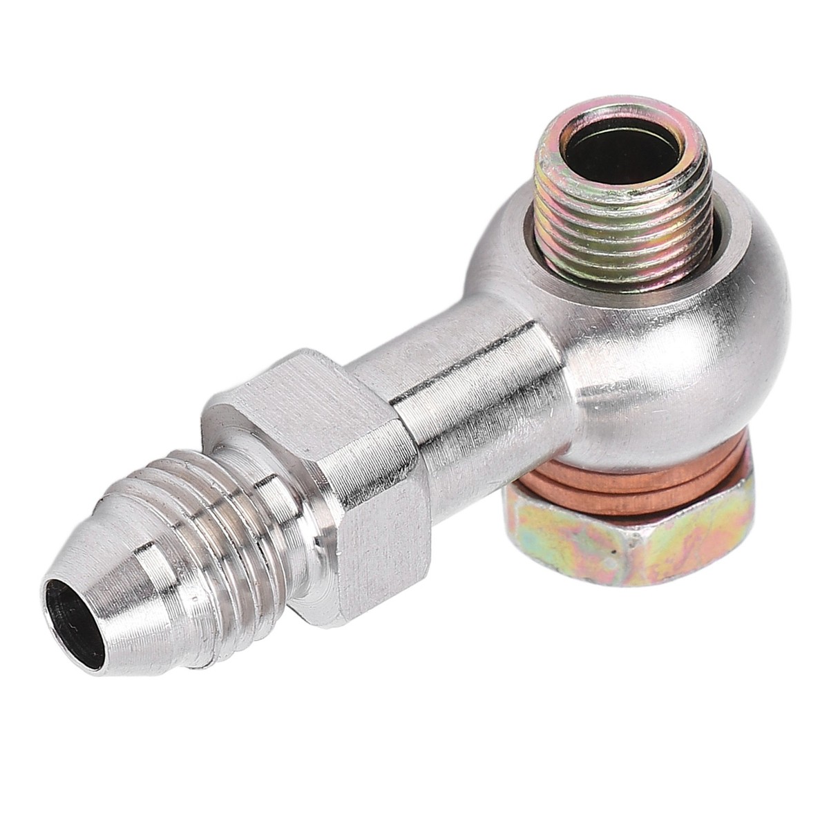 4AN To 1/8in NPT Banjo Bolt Stainless Steel Stong Load