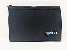 VINTAGE Socket Case Mobile Promotional Fabric Pouch Zipper 7.5'' x 5''