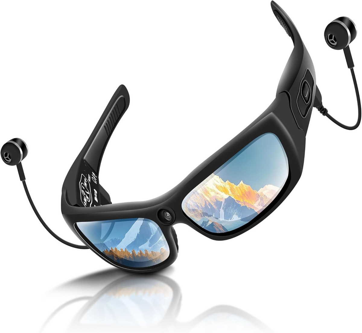 Camera Glasses with Bluetooth,Smart Sunglasses Camera 1080P,Sport