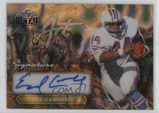 2024 Leaf Metal Signature Series Lava Foil 1/1 Earl Campbell Auto HOF 2zr