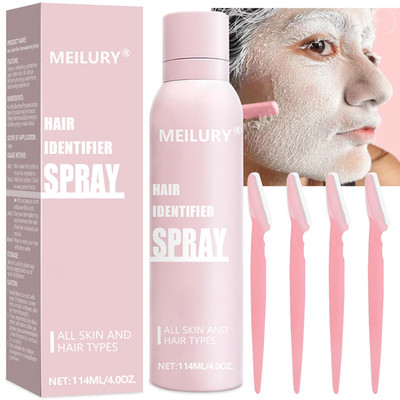 Hair Identifier Spray for Face Shaving,Moisturizing and Skin Care Dermaplaner Sp