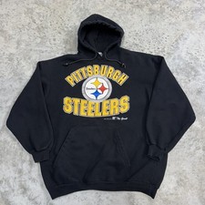Vintage Pittsburgh Steelers sweatshirt mens XL 90s hoodie pullover the game 1994