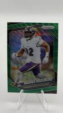 2025 Panini Prizm - Justin Madubuike #22 Green Wave Prizm
