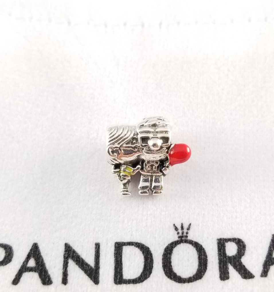 Authentic PANDORA Bead Disney Pixar Up Carl Ellie Charm