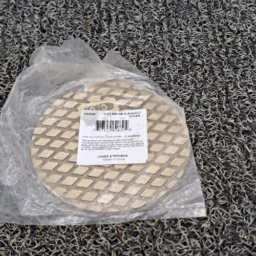 Jones Stephens Cleanout Cover 4-1/2" Diameter C60830 Genuine OEM Replacement - Picture 4 of 5
