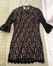 Forever 21 Black Lacy Dress - Size S/M 