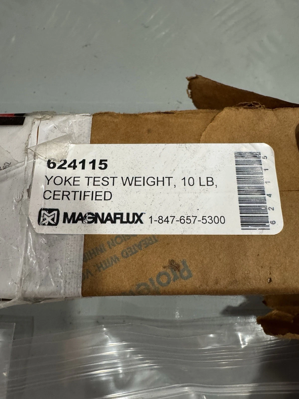 Magnaflux 624115 Yoke Test Weight 10LB, 4.5kg Weight Brand New 2