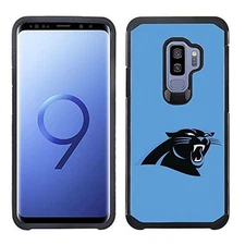 PBG NFL Carolina Panthers Textured Case for Samsung Galaxy S9 Plus