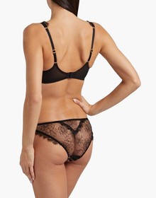 RRP&euro;183 AGENT PROVOCATEUR Lace Balconette Bra UK34C EU75C US34C Underwired