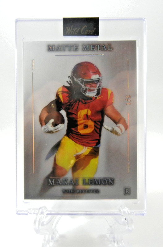 2026 Wild Card matte metal makai lemon 1/5