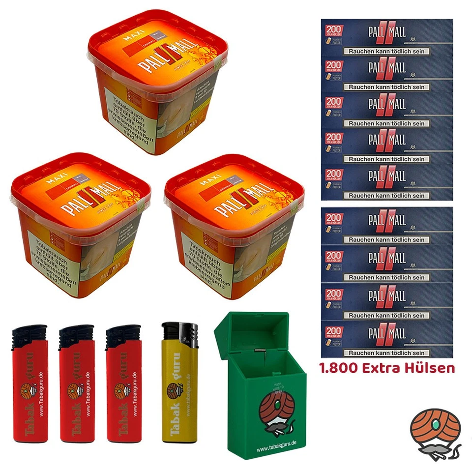 Pall Mall Allround Red Giga Box 250g Paketangebot