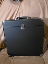 Victrola Vinyl Record Collector Storage Case Black