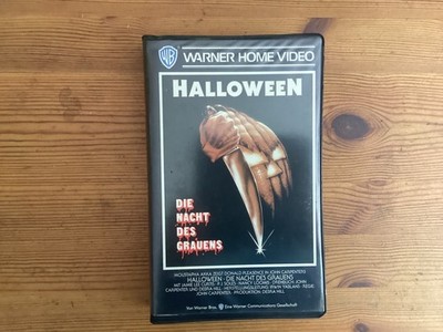 Vhs Warner ''Halloween - Die Nacht des Grauens'' John Carpenter, Jamie Lee Curtis