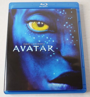 2010 AVATAR BLU RAY & DVD WITH SLIP COVER STARRING ZOE SALDANA