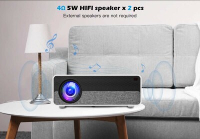 Projector WIFI Bluetooth FHD 4K android system home theater TV TV box