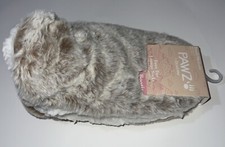 Pawz Bearpaw plush lounge socks Cozy Small Med shoe 4-7 Bootie lining with grip